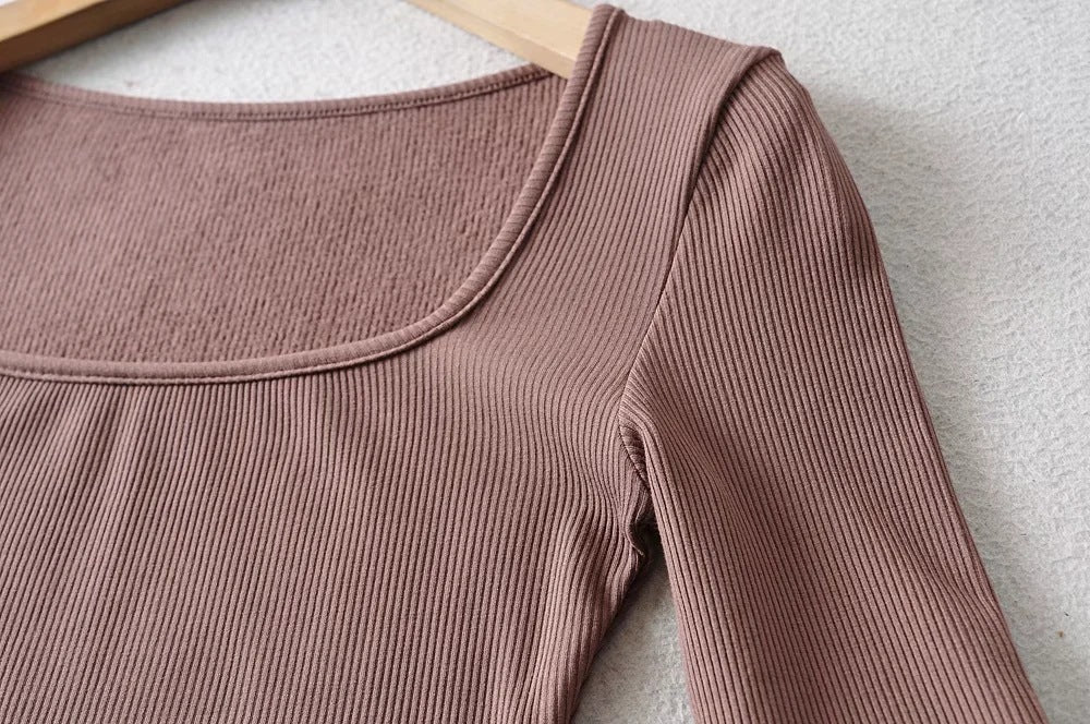 Early Spring Brushed Versatile T-shirt Jumpsuit