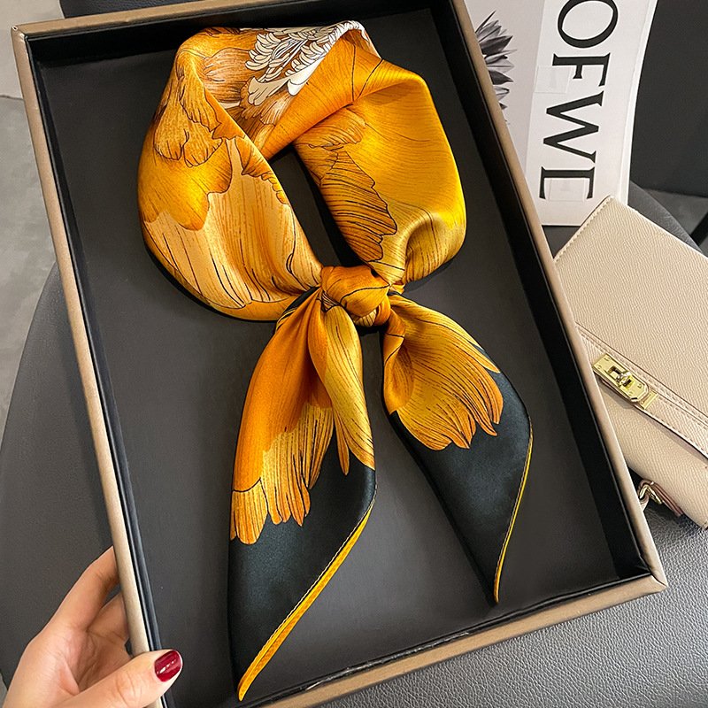 Add a Touch of Elegance with Silk Square Scarf