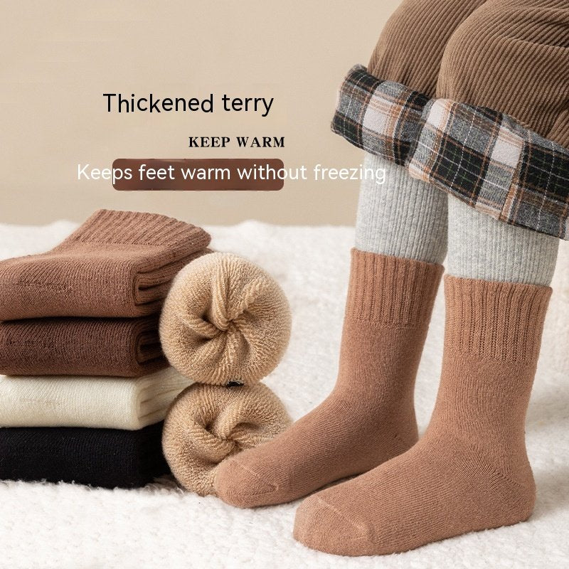 Cozy Loop Socks for Kids - Thick, Soft Cotton