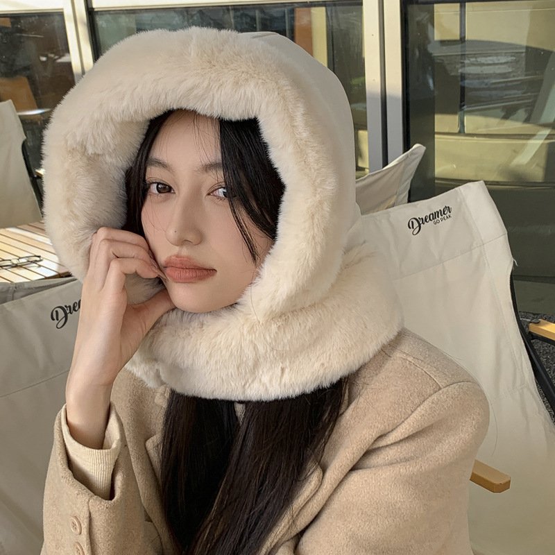 Warm Plush Hat for Women