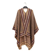 Warm Winter Shawl Cape