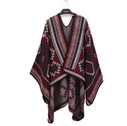 Warm Split Shawl Scarf
