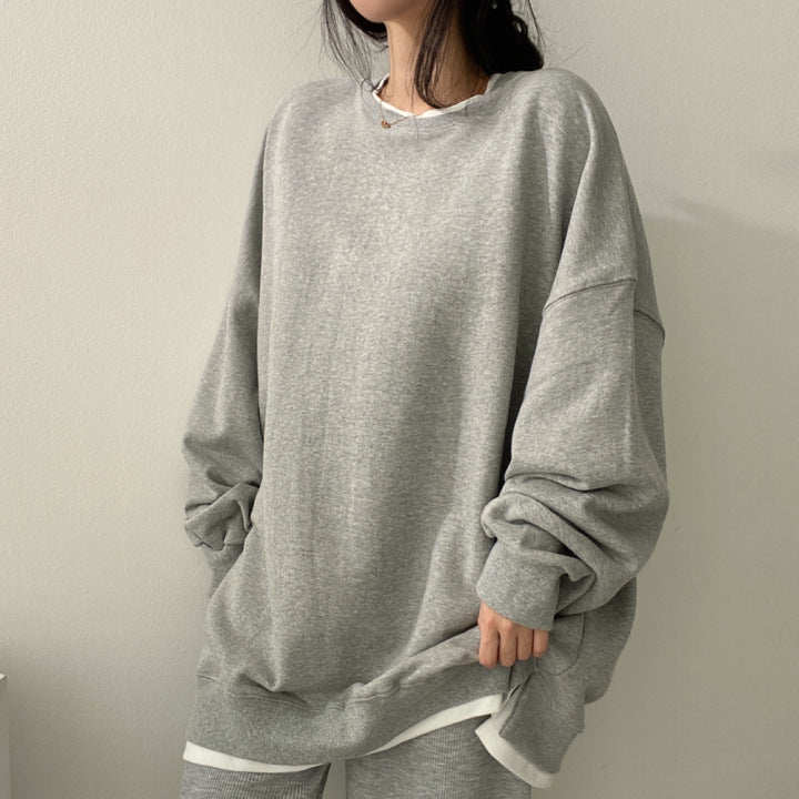Women's Cozy Fleece-Lined Solid Color Hoodie