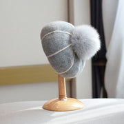Warm Women's Wool Beret for Autumn & Winter