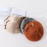 Warm Embroidered Hat
