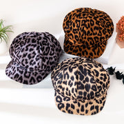 Warm Leopard Hat