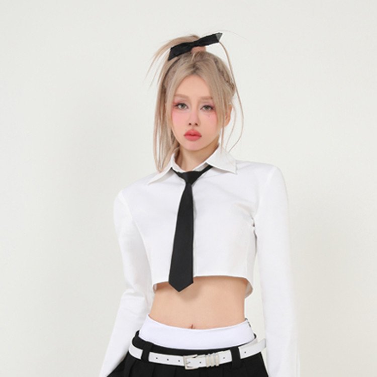 Black Polyester Tie for Professionals