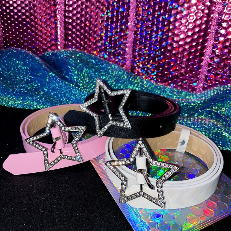 Y2K Star Belt for Women