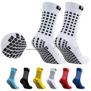 Quick-Drying Sports Socks with Non-Slip Bottom