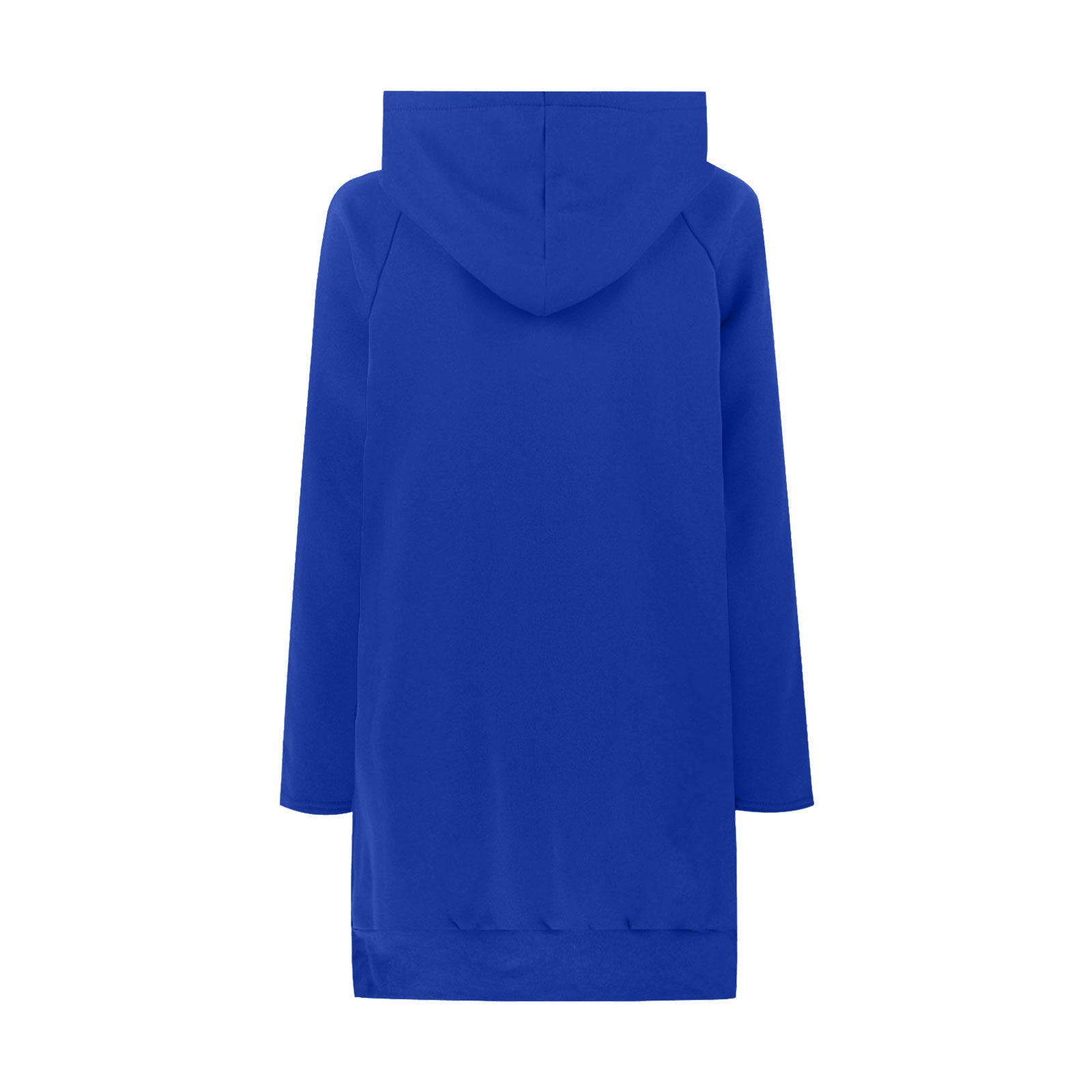 Cozy Drawstring Long Sleeve Women's Solid Casual Sweater