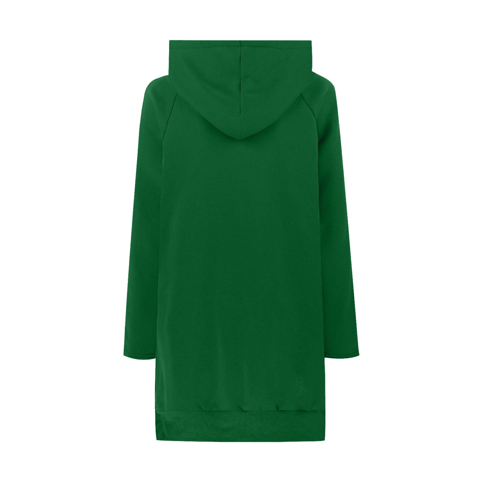 Cozy Drawstring Long Sleeve Women's Solid Casual Sweater