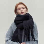 Mid-Length Thermal Long Scarf for Women