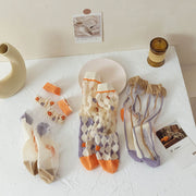 Summer Floral Socks for Women