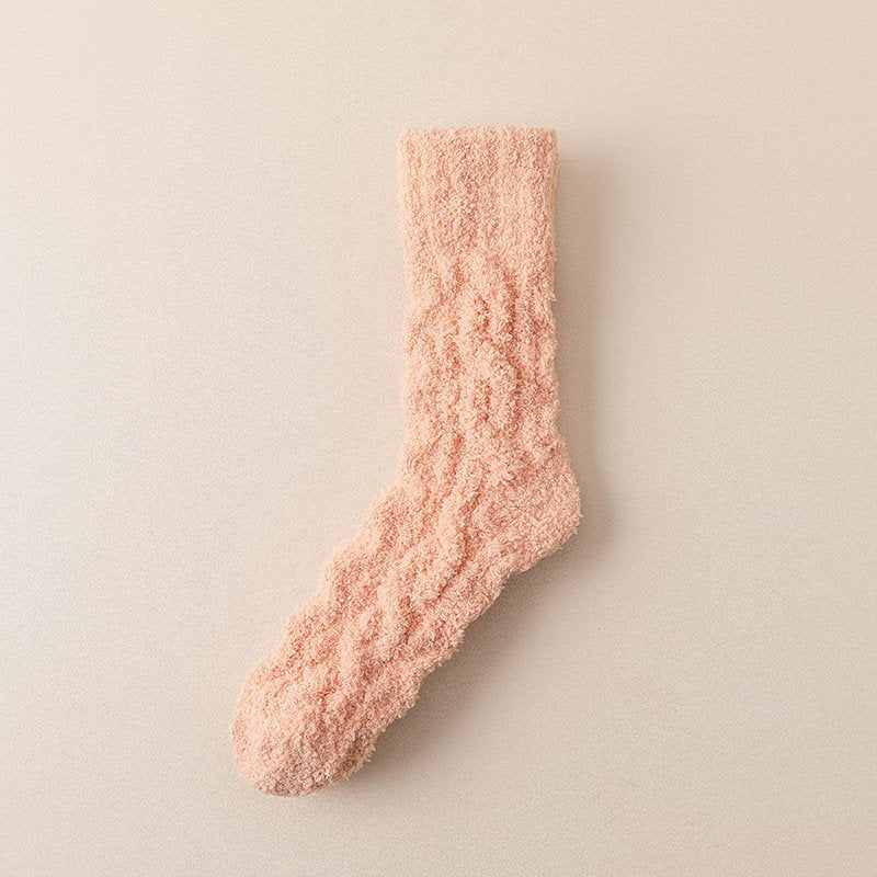 Cozy Women's Autumn Winter Fleece Socks