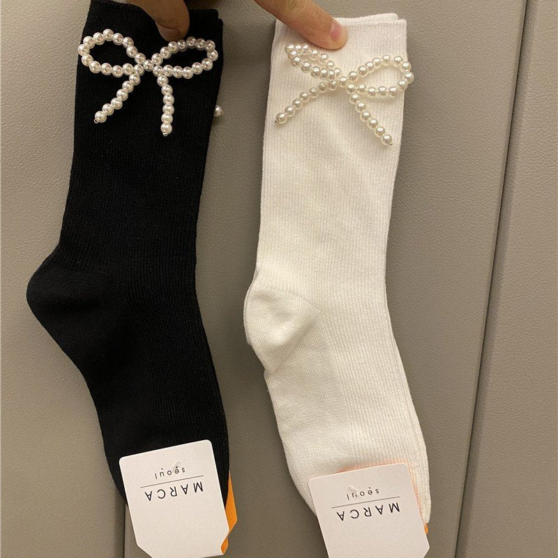 Breathable Mid Length Socks for Women - Soft Comfortable Fit