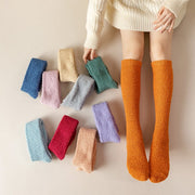 Warm Coral Fleece Socks for Women