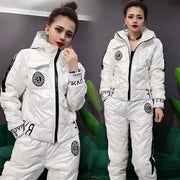 Cozy Women's Hooded Padded Coat & Pants Set for Casual Days