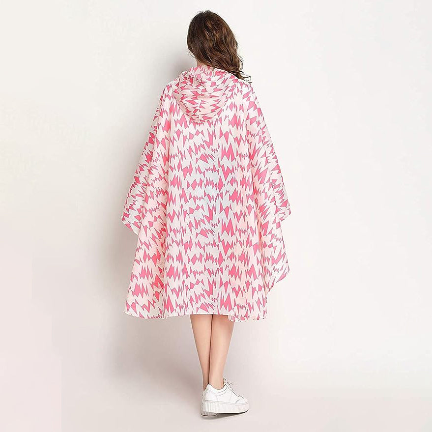 Waterproof Windbreaker Rain Poncho for Cycling & Hiking