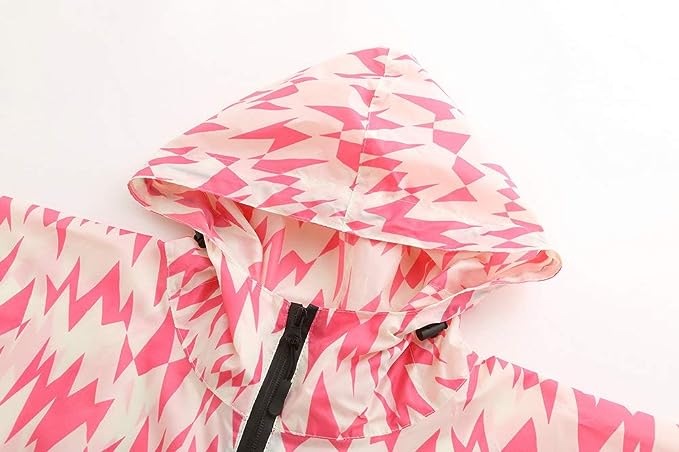 Waterproof Windbreaker Rain Poncho for Cycling & Hiking