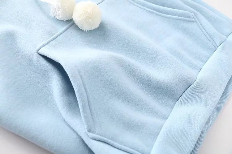Women's Fleece-Lined Snowflake Embroidered Hoodie