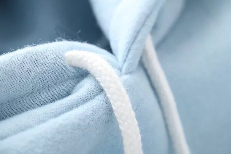 Women's Fleece-Lined Snowflake Embroidered Hoodie