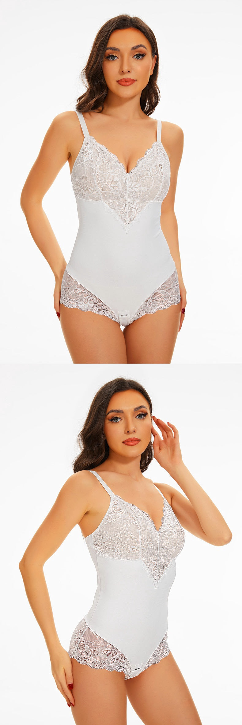 Siamese Body Shaping Belly Contracting Hip Raise Shaping Suspender Underwear Elastic Corset Slimming