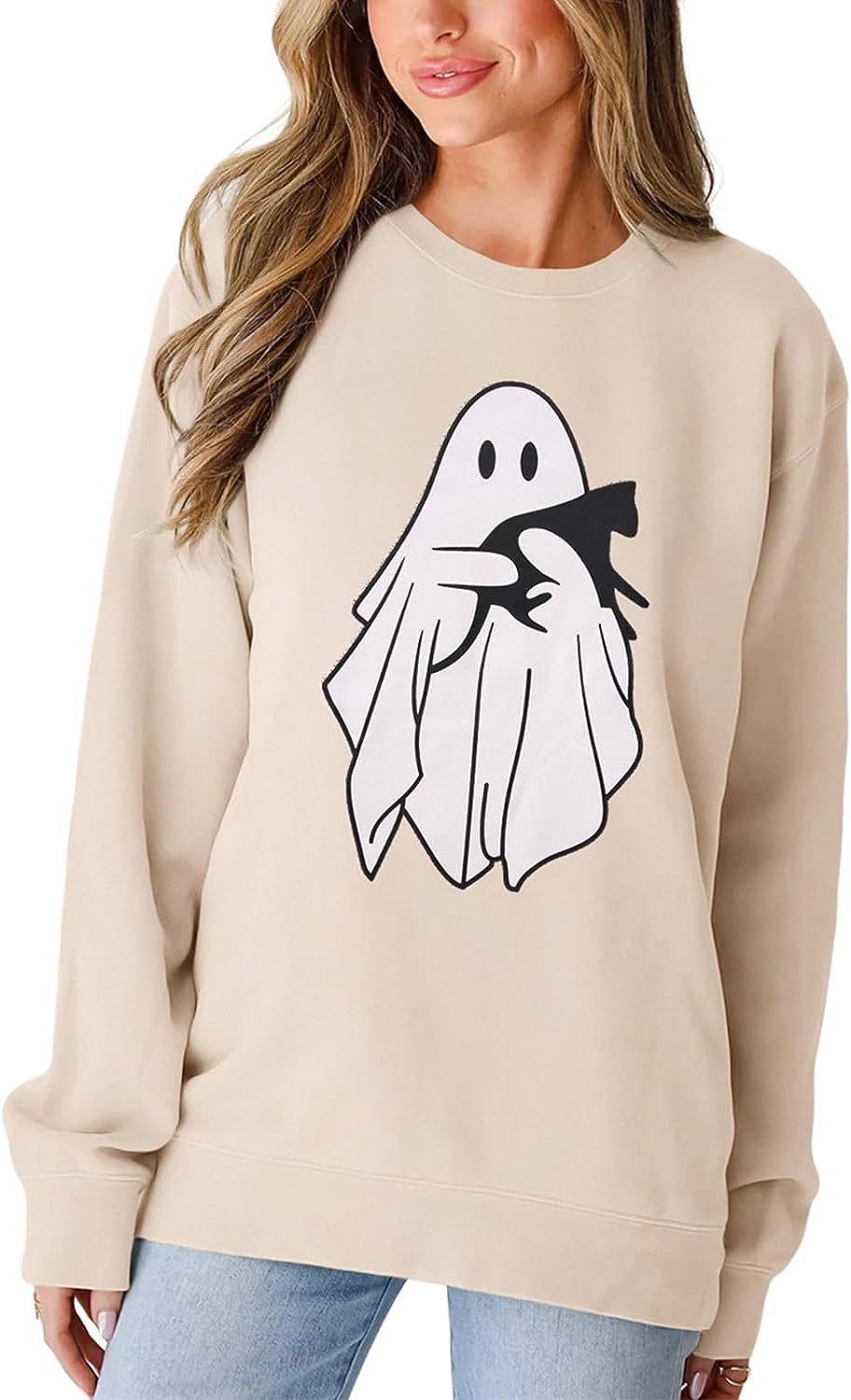 Women's Casual Cartoon Print Hoodie