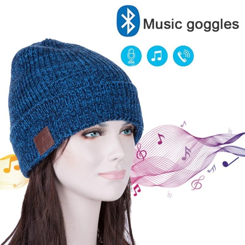 Wireless Cap with Super Bass Earphones