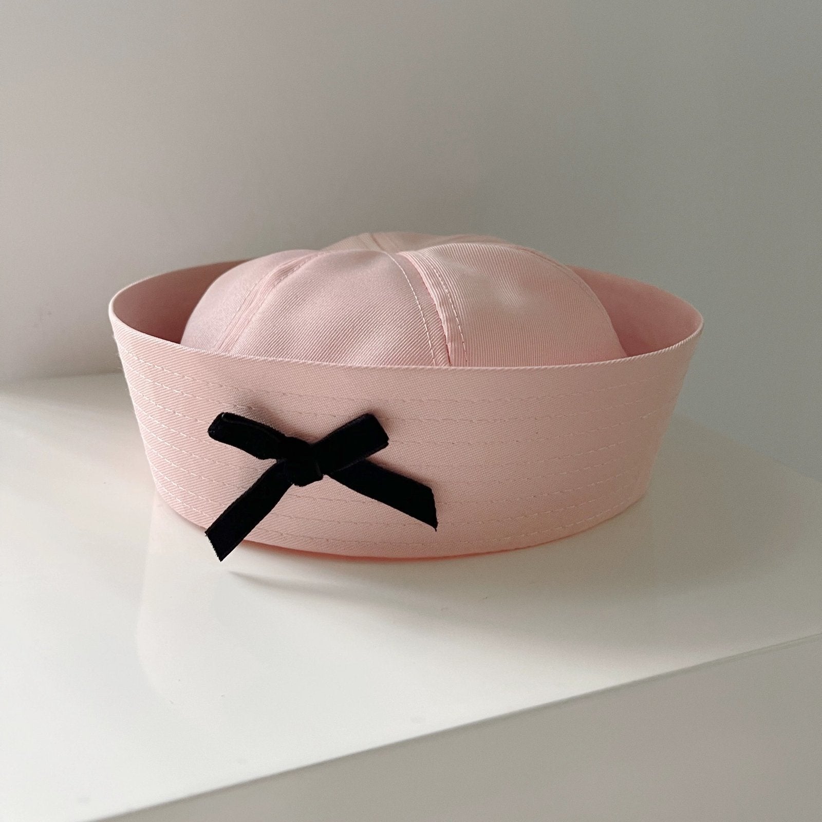 Pink Sailor Snap Brim Sun Hat for Women