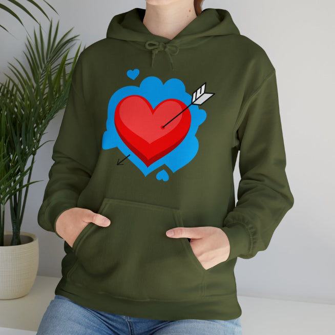 Cute Cartoon Fleece Hooded Sweatshirt for Autumn & Winter