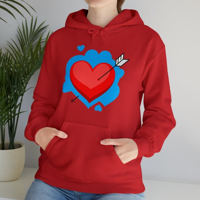 Cute Cartoon Fleece Hooded Sweatshirt for Autumn & Winter