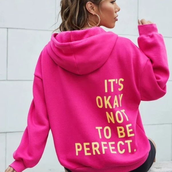 Women's Letter Print Casual Long Sleeve Sweatshirt