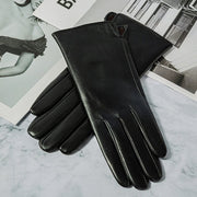 Touch Screen Leather Gloves for Women