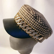 Vintage Newsboy Cap for Women - Sun Protection & Breathable