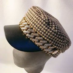 Vintage Newsboy Cap for Women - Sun Protection & Breathable