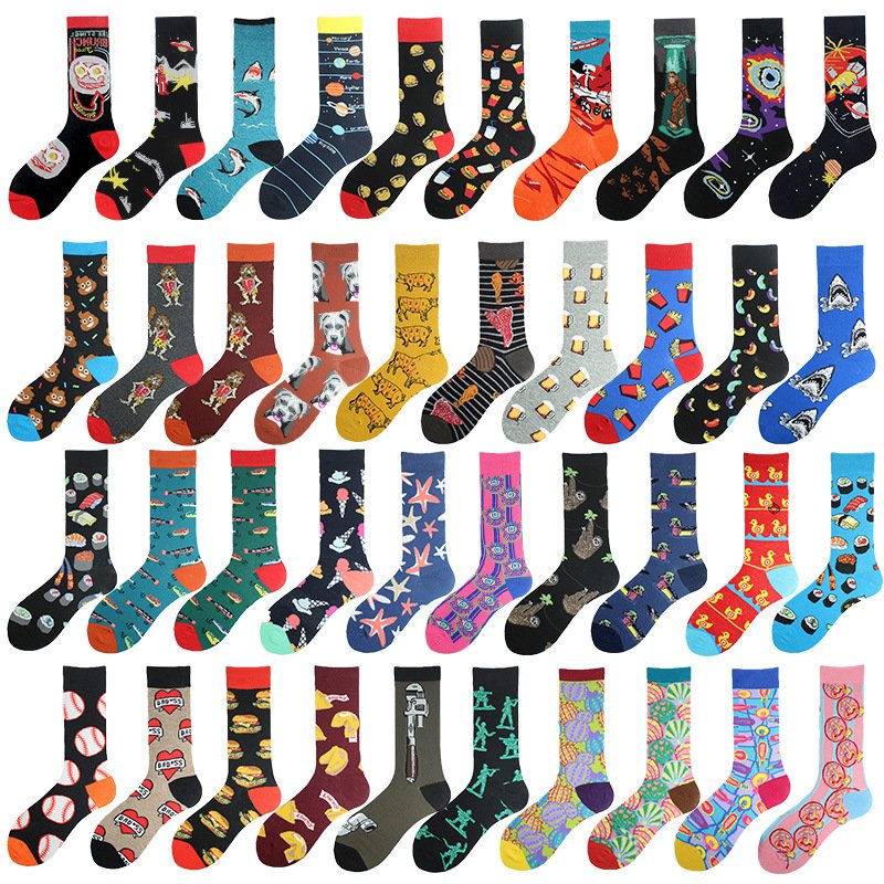 Couple Jacquard Socks for Men and Women