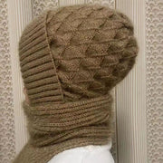 Warm Velvet Knitted Hat for Women