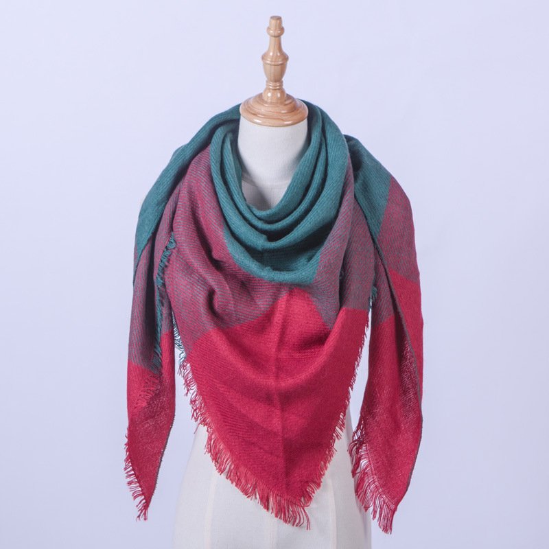 Cozy Triangle Scarf Wrap