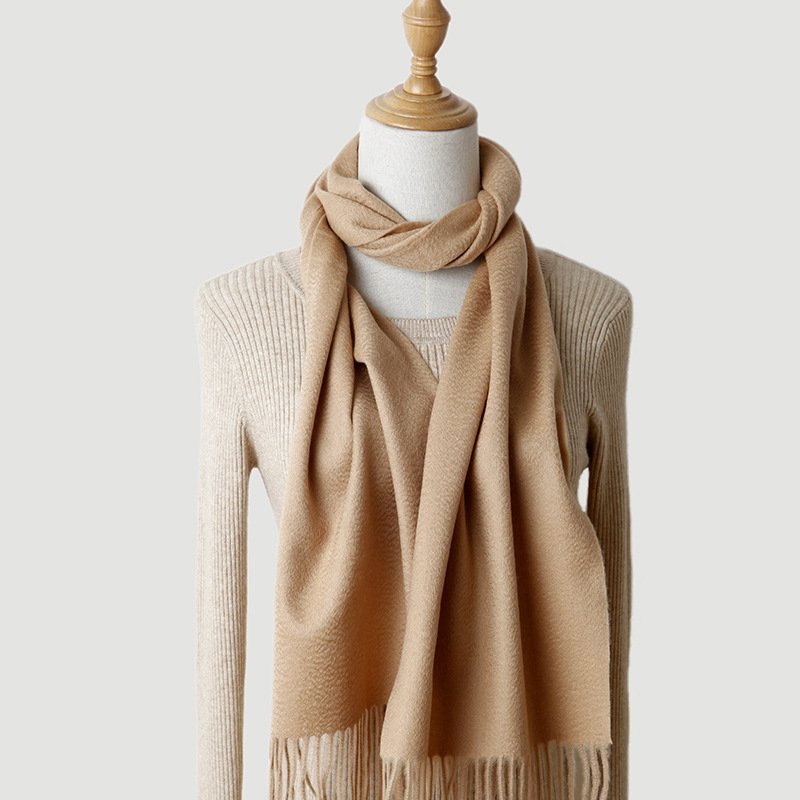 Women's Cashmere Tassel Scarf