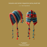 Retro Knitted Warm Women's Hats