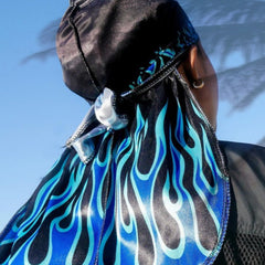 Flame Tam-o'-shanter Cap