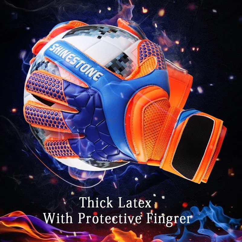Neon Goalkeeper Gloves for Kids