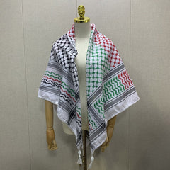 Vibrant Rice Grain Square Scarf