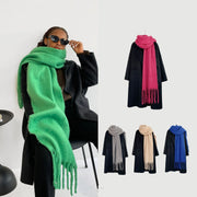 Stay Warm in Style - Autumn Winter Mohair Scarf