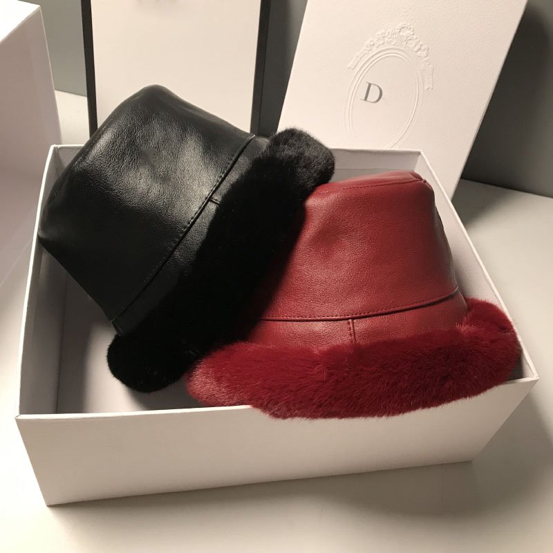 Leather Fisherman Hat