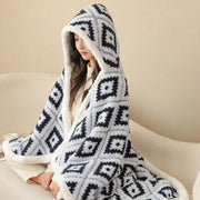 Cozy Multicolored Shawl Blanket