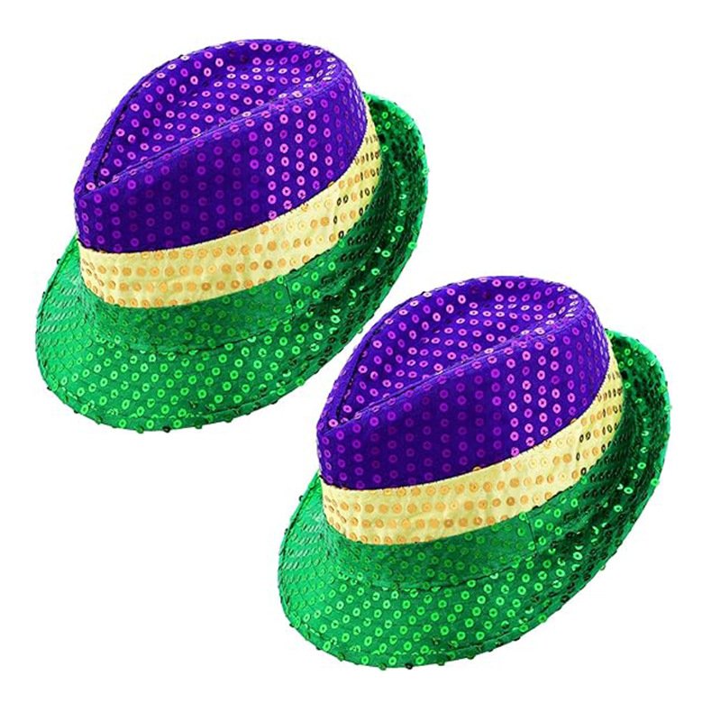 Add a Touch of Magic with Sequined Carnival Lights Hat