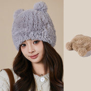Warm Girl Hood Cap - Windproof & Warm Ear Protection