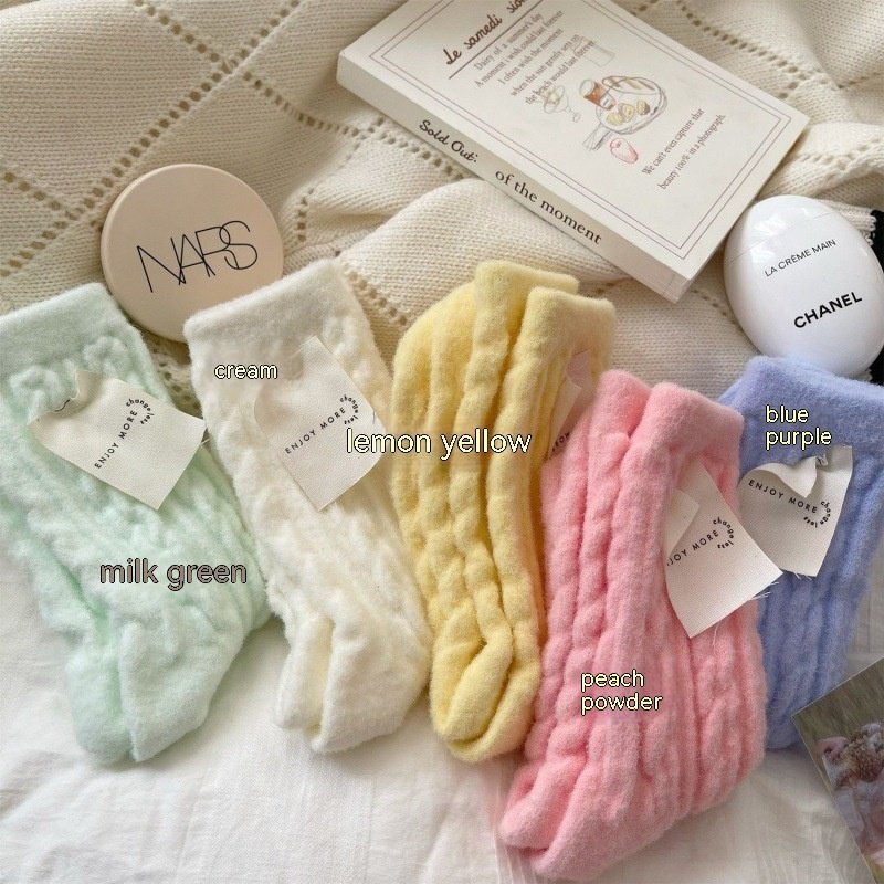 Cozy Velvet Socks for Women