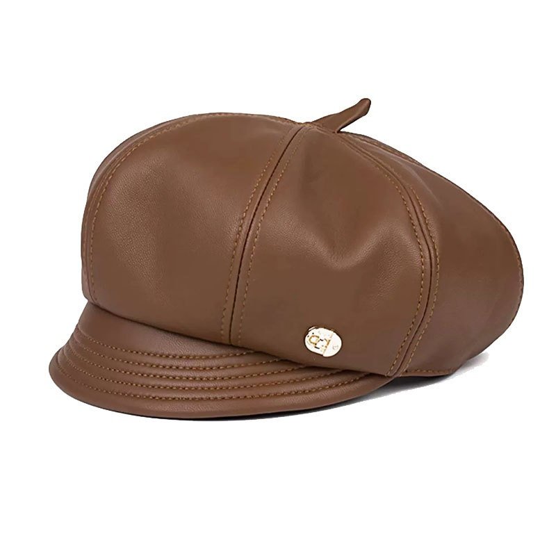 Warm Sheepskin Beret